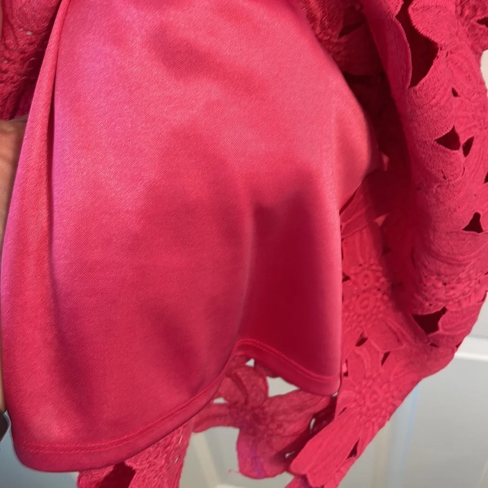 Felicity & Coco - Size Medium - Shift Dress - 3/4 quarter sleeves - pink! - Picture 5 of 10